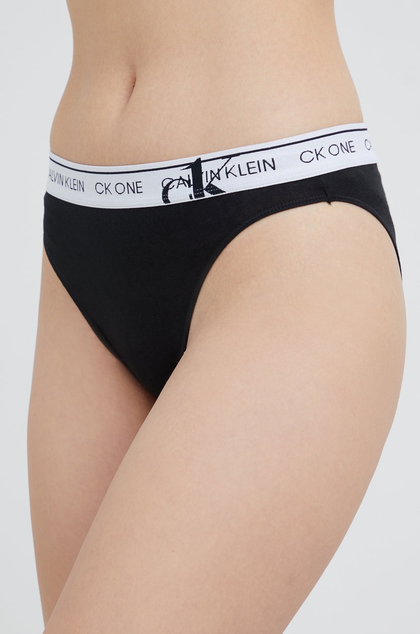 

Бикини Calvin Klein Underwear в черно, Черен