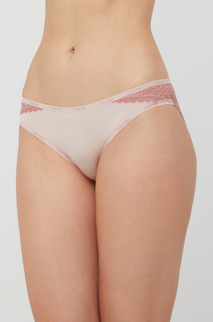 

Бикини Calvin Klein Underwear в розово, Розов