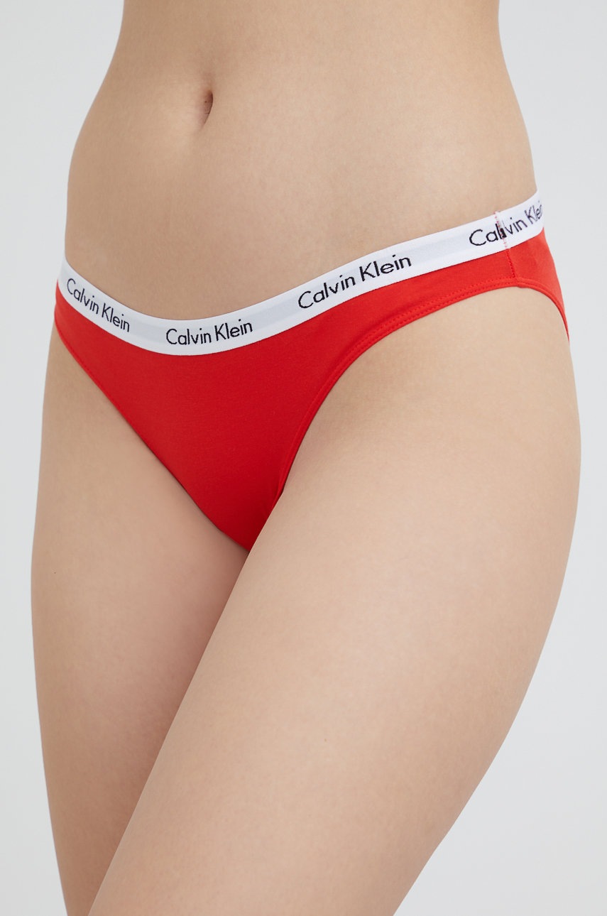 

Бикини Calvin Klein Underwear в червено, Червен