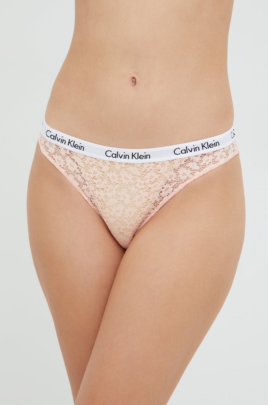 

Бикини Calvin Klein Underwear в оранжево, Оранжев
