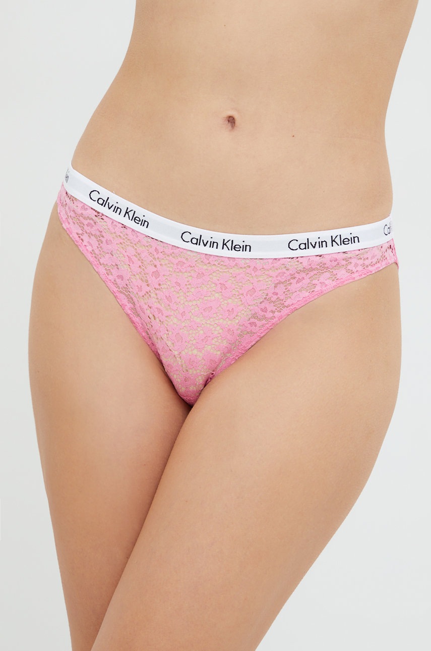 

Бикини Calvin Klein Underwear в розово, Розов