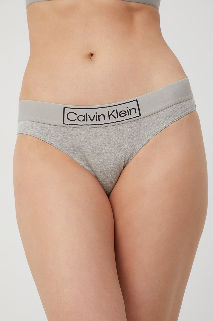 

Бикини Calvin Klein Underwear в сиво, Сив