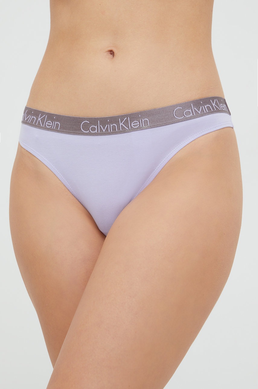 

Прашки Calvin Klein Underwear в лилаво, Виолетов