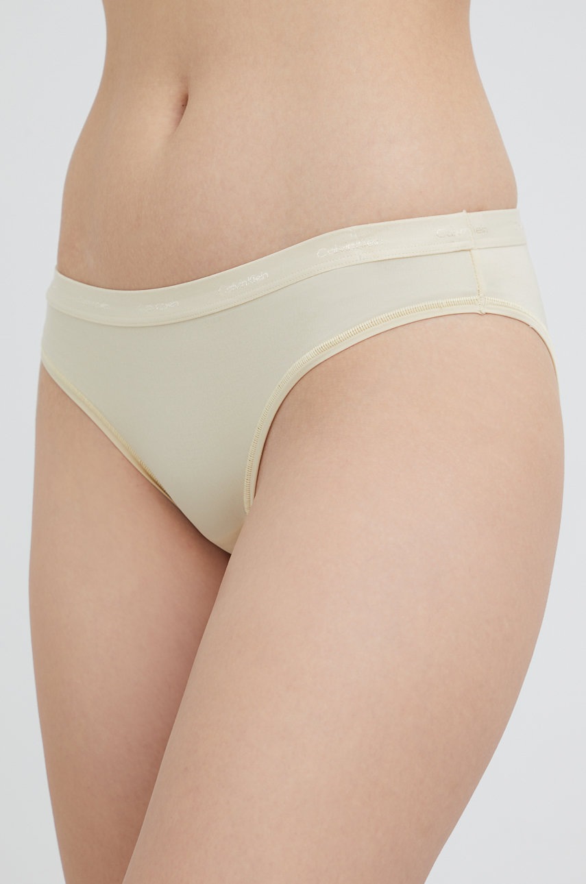 

Бикини Calvin Klein Underwear в бежово, Бежов