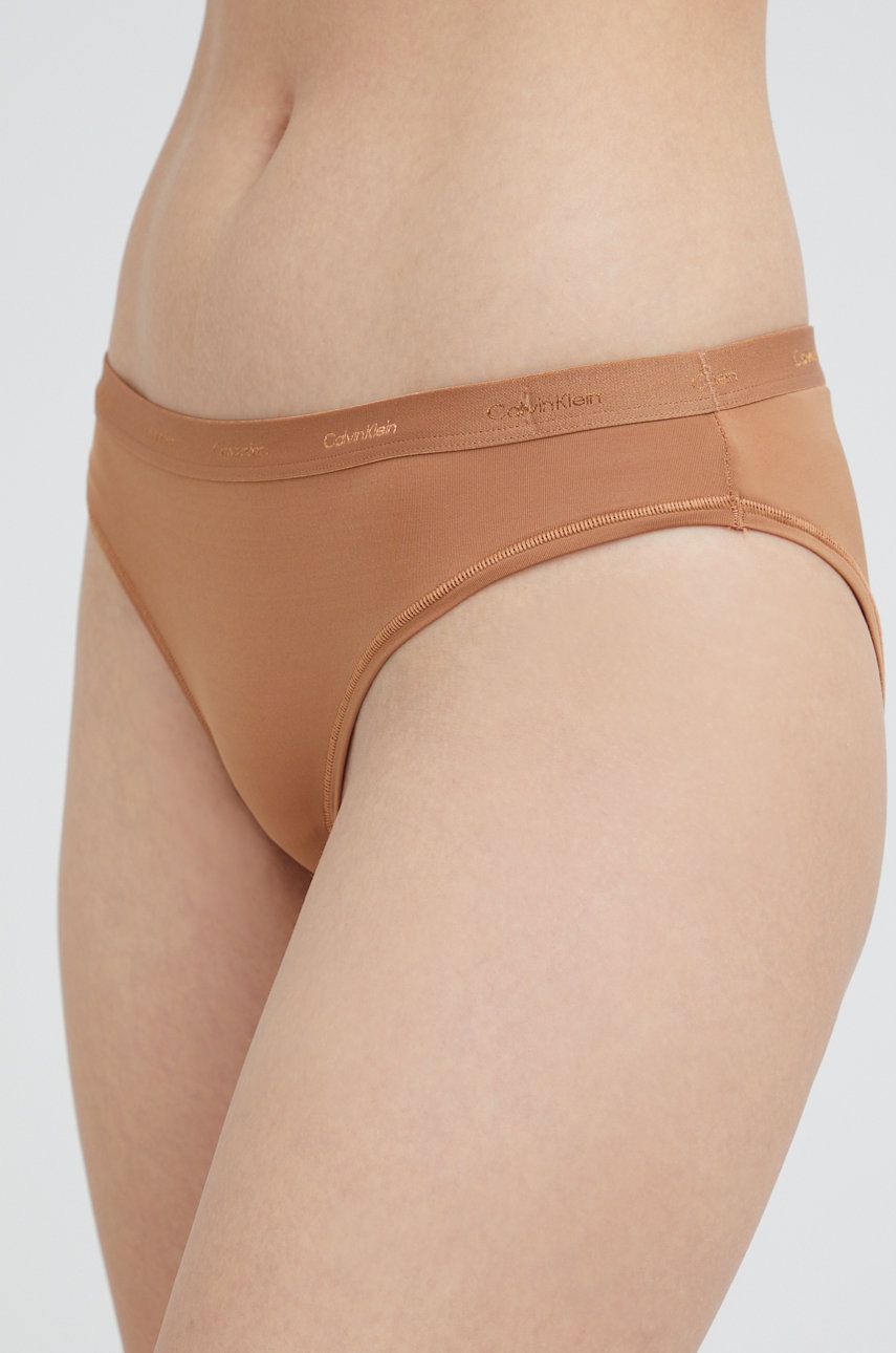 

Бикини Calvin Klein Underwear в кафяво, Кафяв