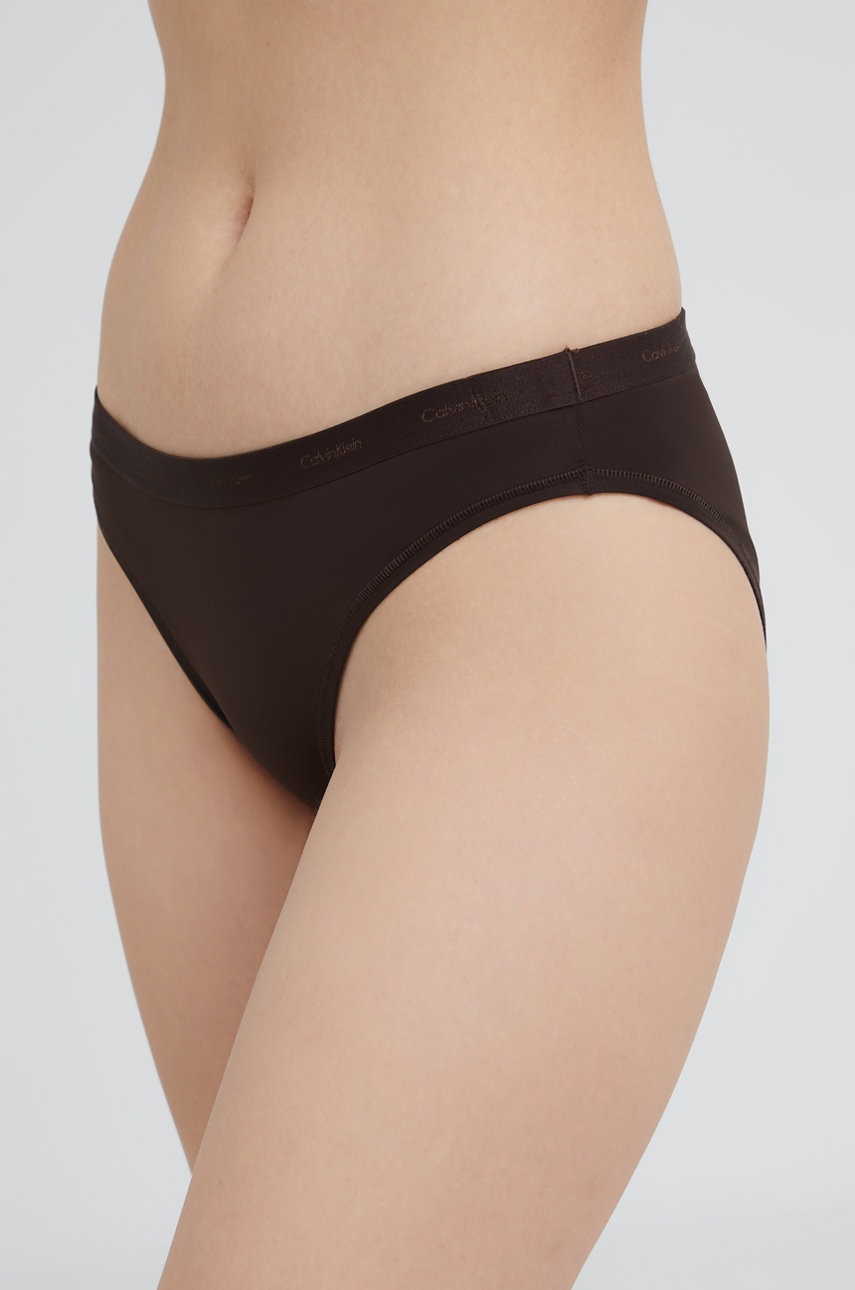 

Бикини Calvin Klein Underwear в кафяво, Кафяв