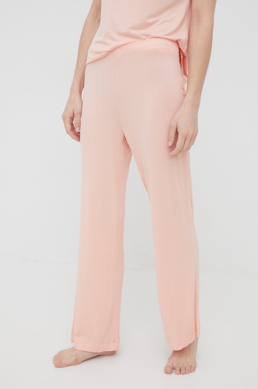 

Долнище на пижама Calvin Klein Underwear дамско в оранжево, Оранжев