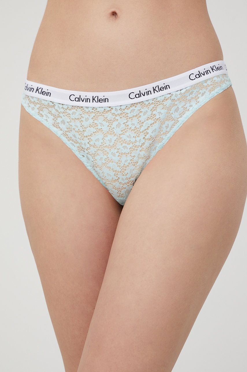 

Бикини тип бразилиана Calvin Klein Underwear, Син