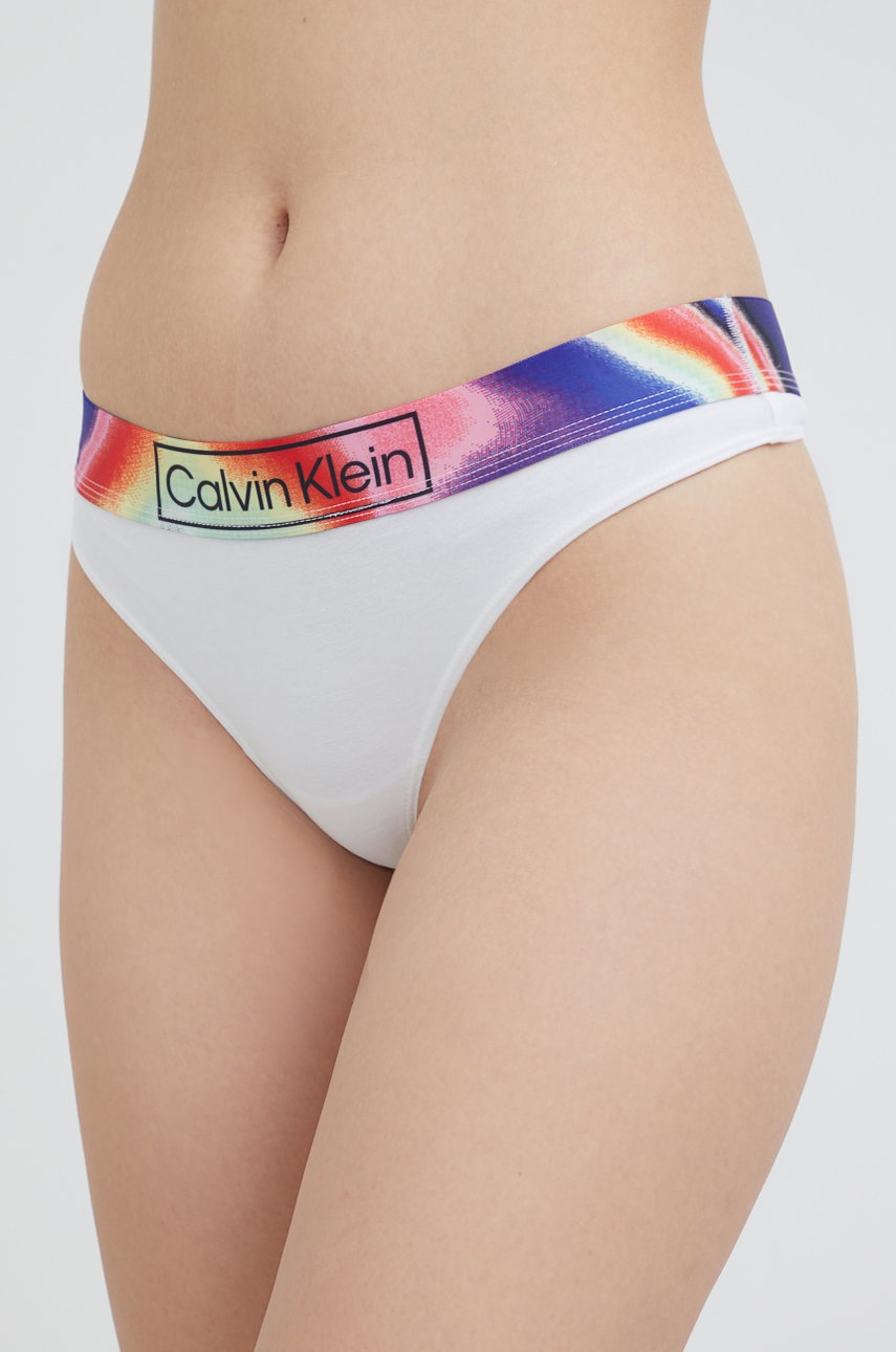 

Прашки Calvin Klein Underwear в бяло, Бял