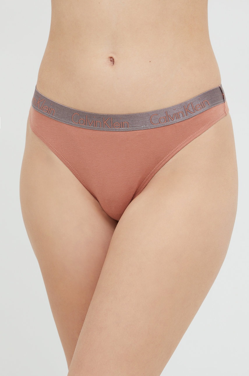 

Прашки Calvin Klein Underwear (3 чифта) в оранжево, Оранжев