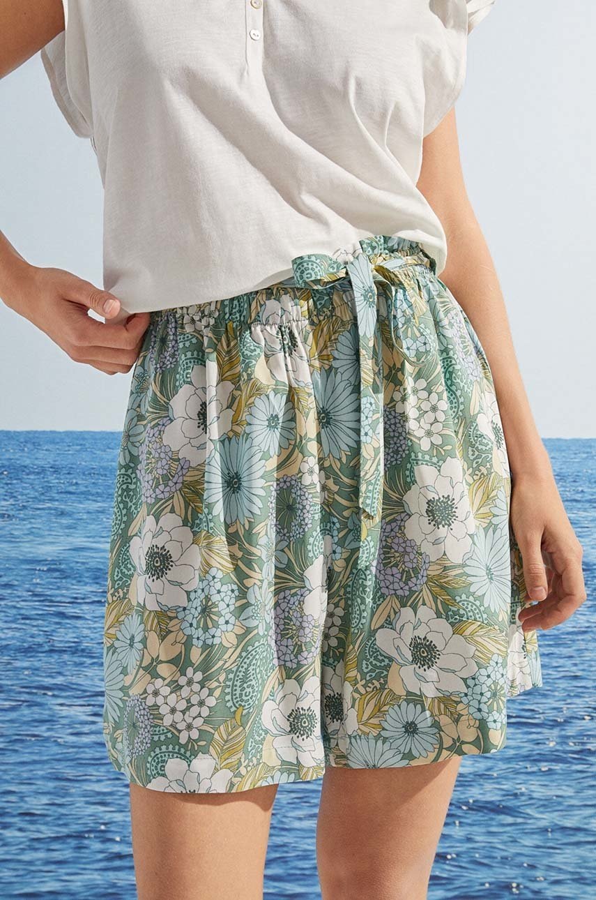 

Піжамні шорти women'secret Capri жіночі колір зелений