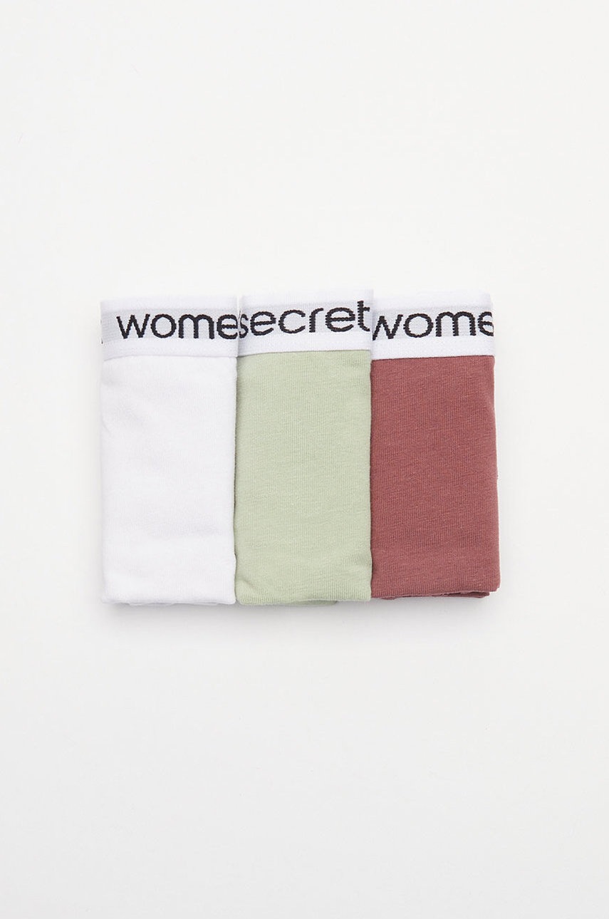 

Бикини women'secret (3 чифта) в бяло, Бял