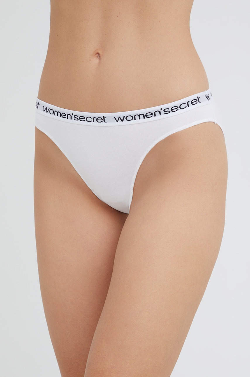 

Трусы women'secret 3-pack цвет белый
