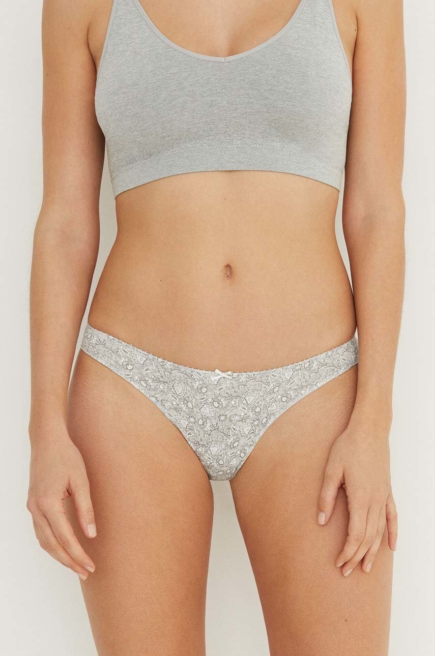 

Труси Women'secret (7-pack) колір сірий