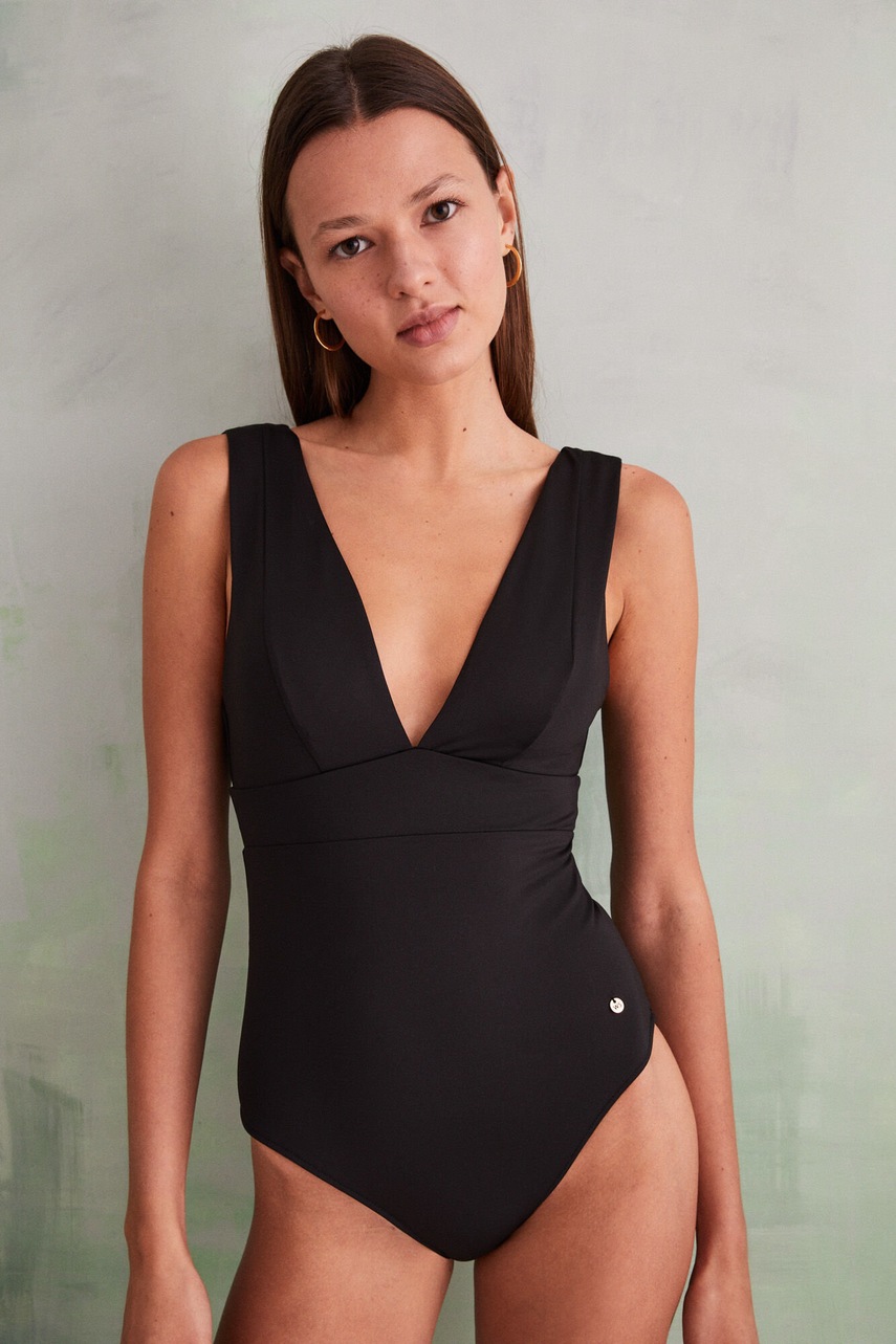 

Бански костюм women'secret в черно с мека чашка, Черен