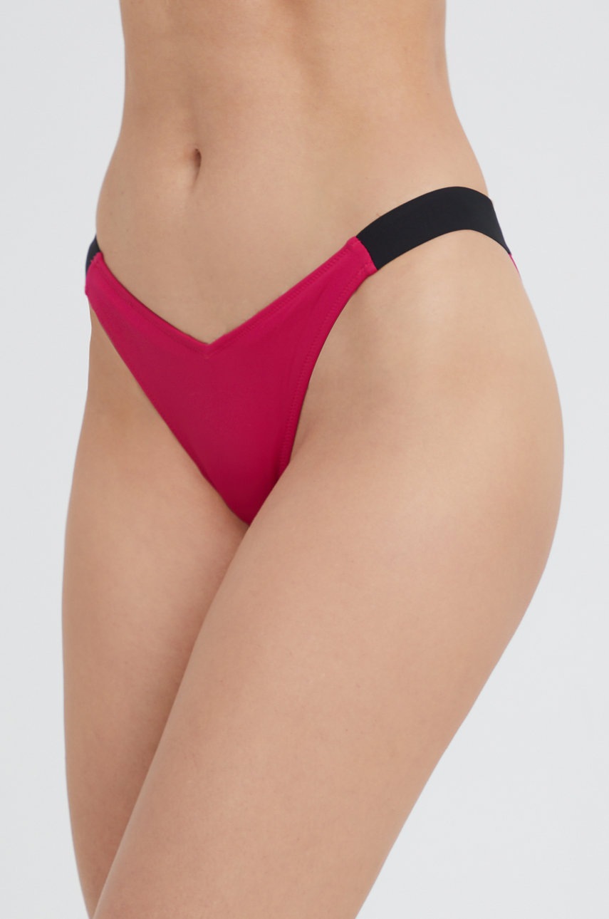 

Долнище на бански Calvin Klein в розово, Розов