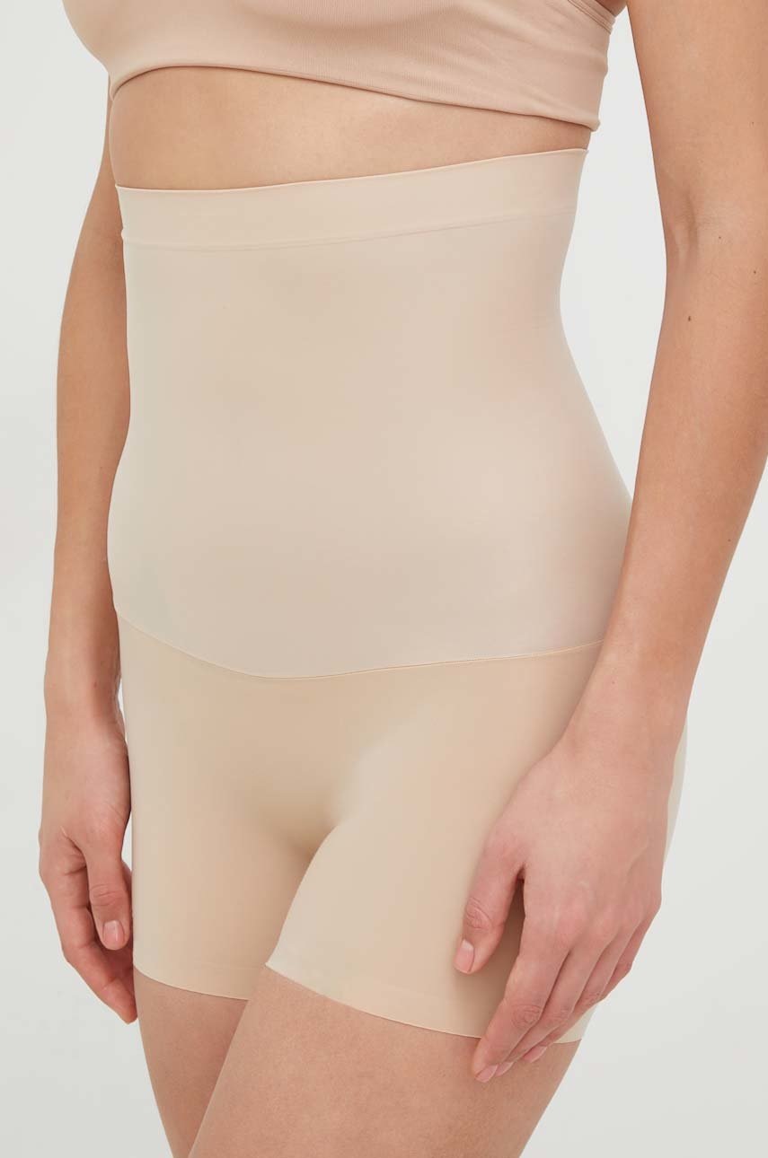 

Оформящ къс клин Spanx в черно, Бежов