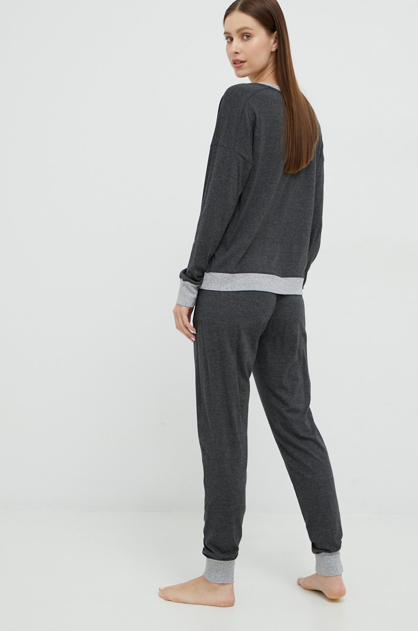 

Пижама Dkny женская цвет серый