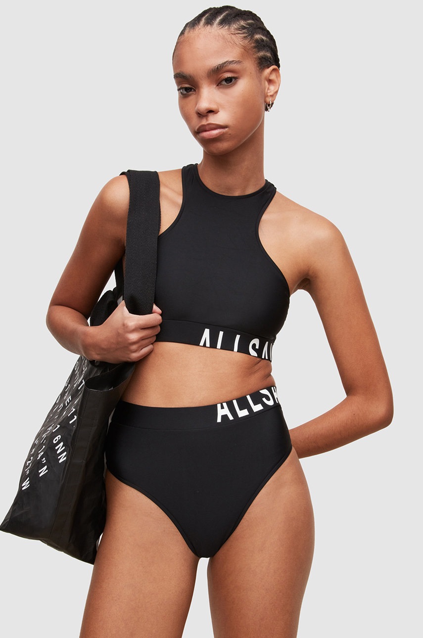 

Долнище на бански AllSaints в черно, Черен