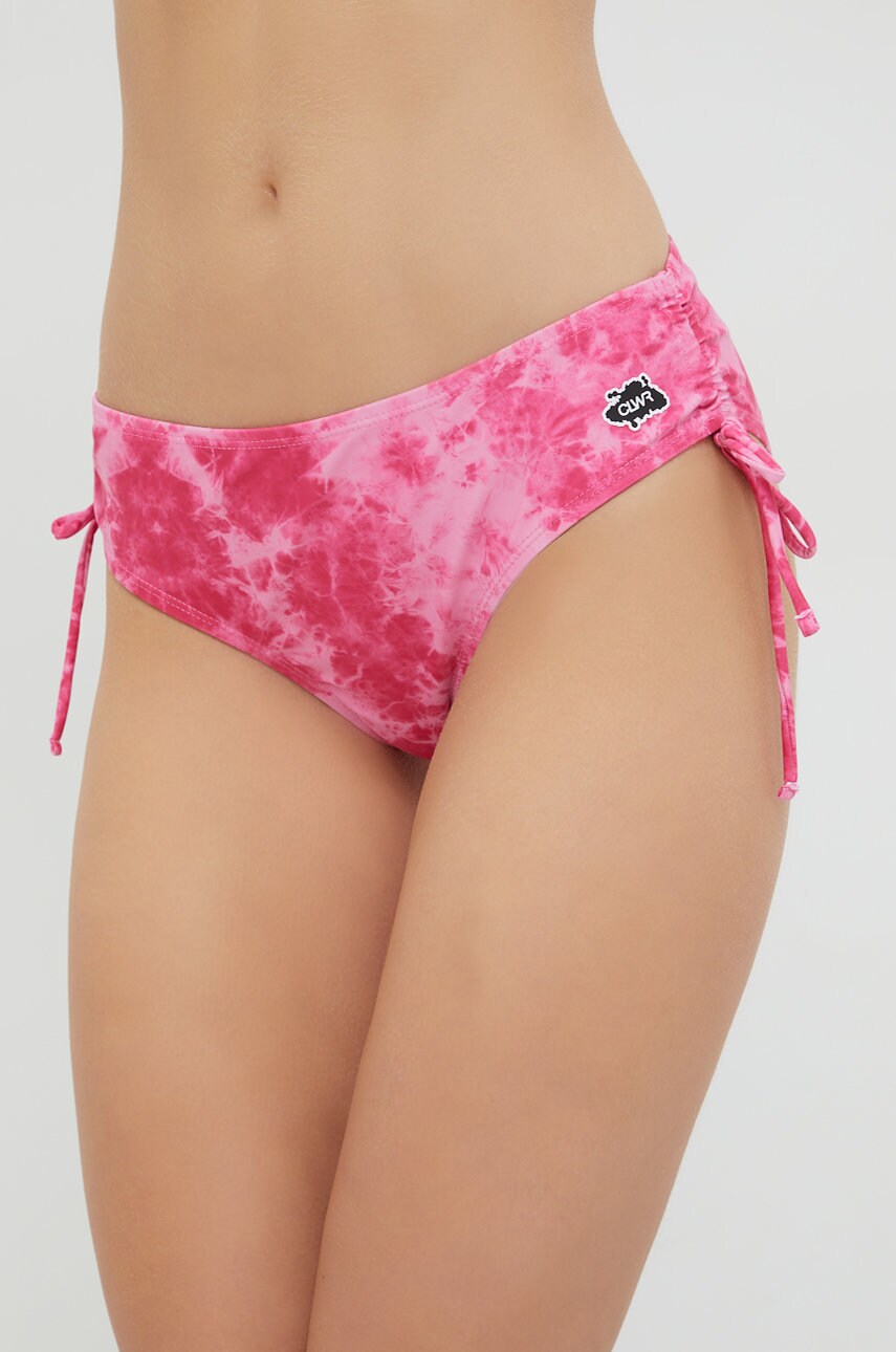 Colourwear chiloti de baie culoarea roz