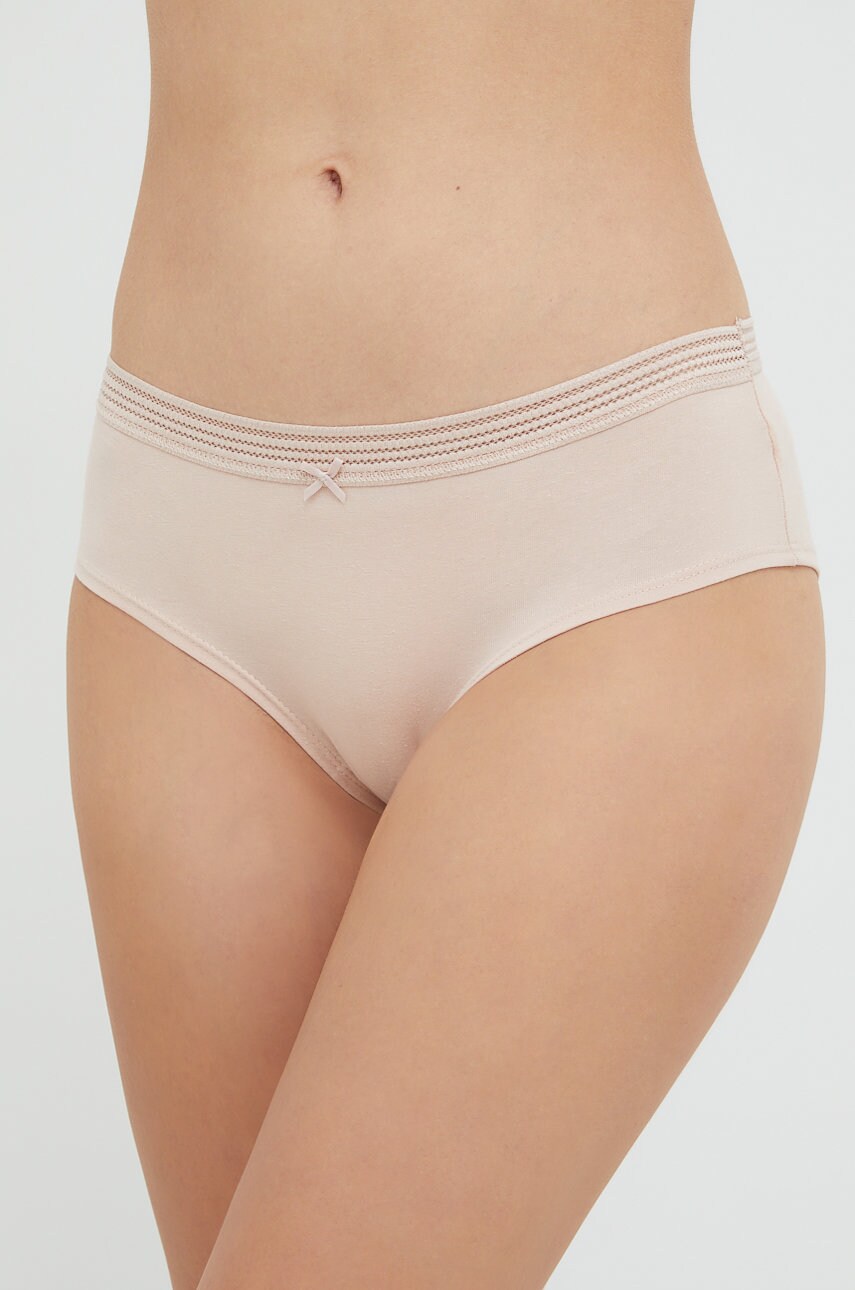

Трусы Etam (3-pack) цвет бежевый