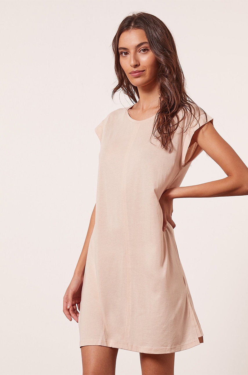 Etam camasa de pijama femei, culoarea bej
