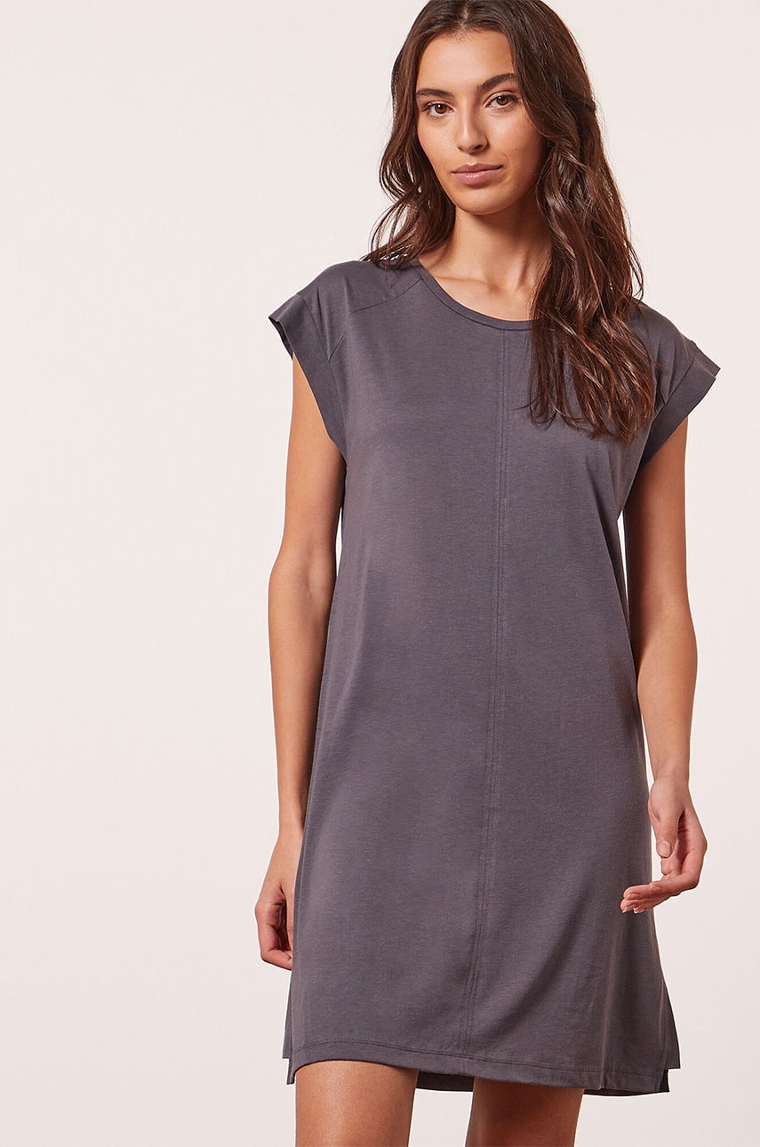 Etam camasa de pijama femei, culoarea gri