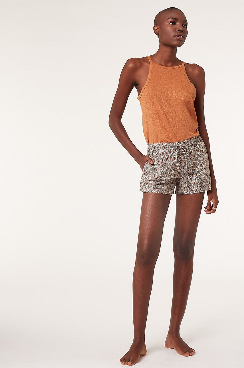 Etam maiou de pijama culoarea portocaliu