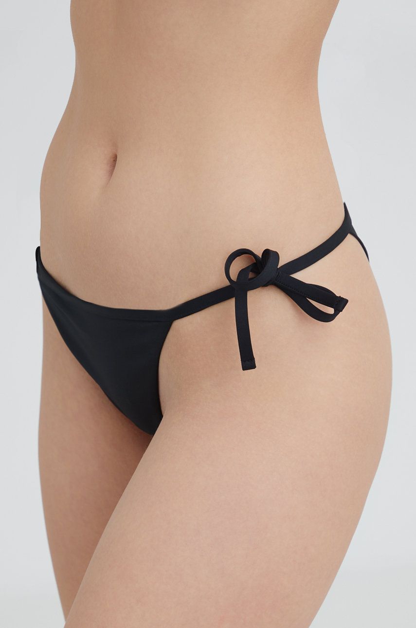Armani Exchange bikini brazilieni culoarea negru answear.ro