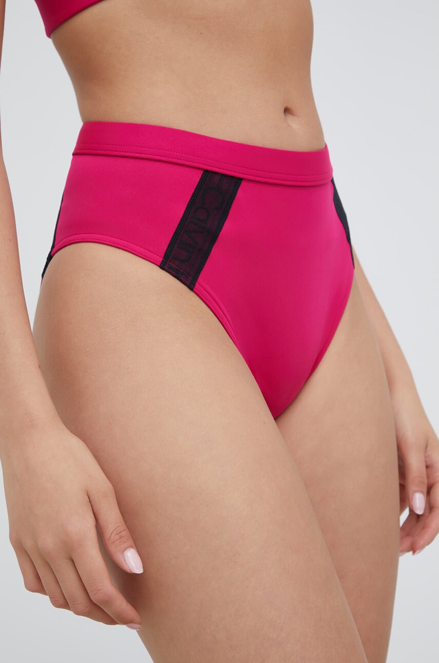 

Долнище на бански Calvin Klein в розово, Розов