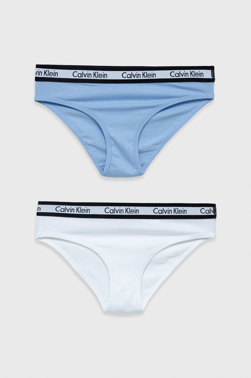 

Детски бикини Calvin Klein Underwear (2 чифта) в бяло, Бял