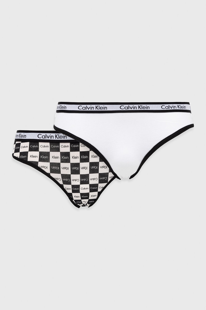 

Детски бикини Calvin Klein Underwear (2 чифта) в бяло, Бял