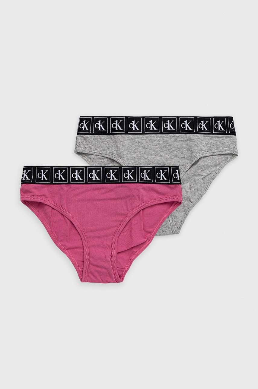 

Детски бикини Calvin Klein Underwear (2 чифта), Многоцветен