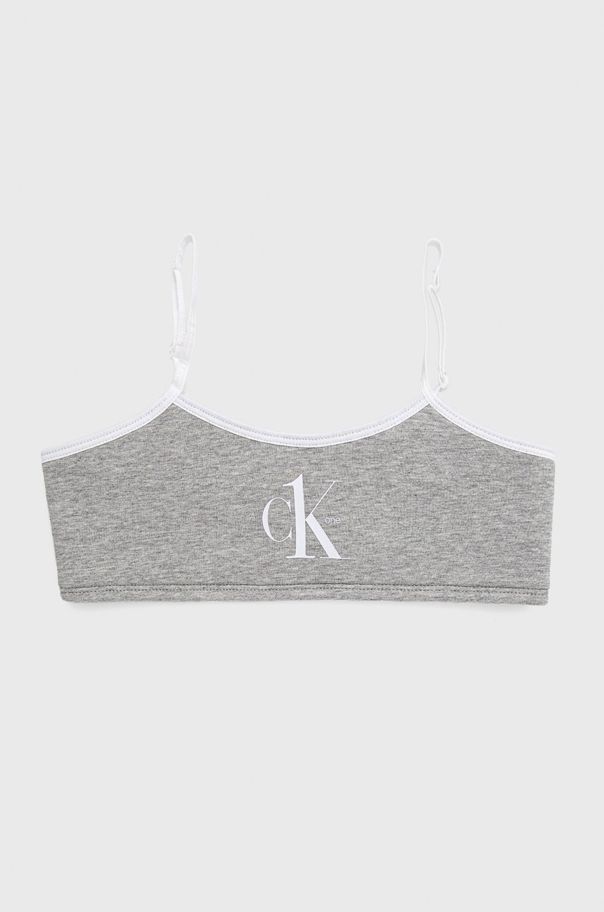 

Детски сутиен Calvin Klein Underwear в сиво, Сив