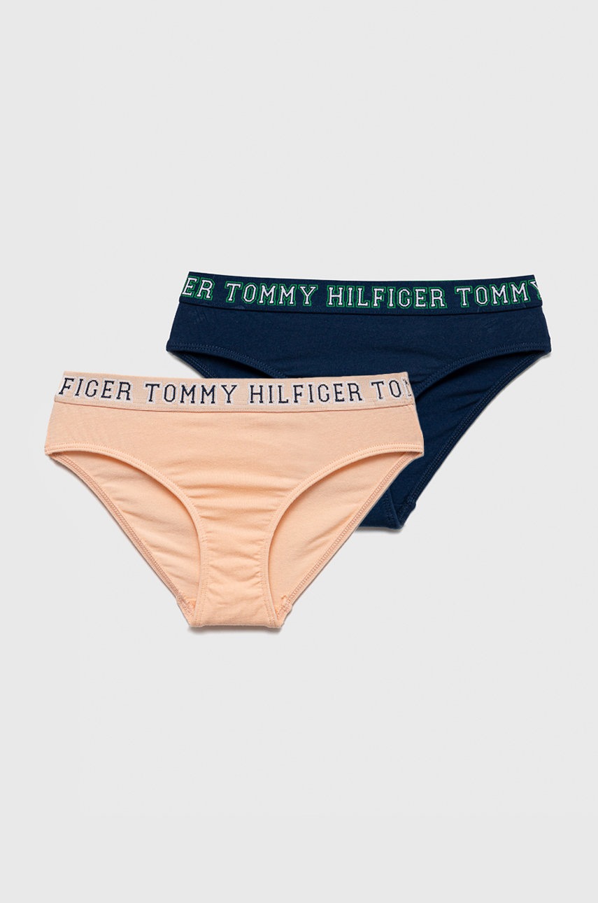 detske-kalhotky-tommy-hilfiger-2-pak-oranzova-barva