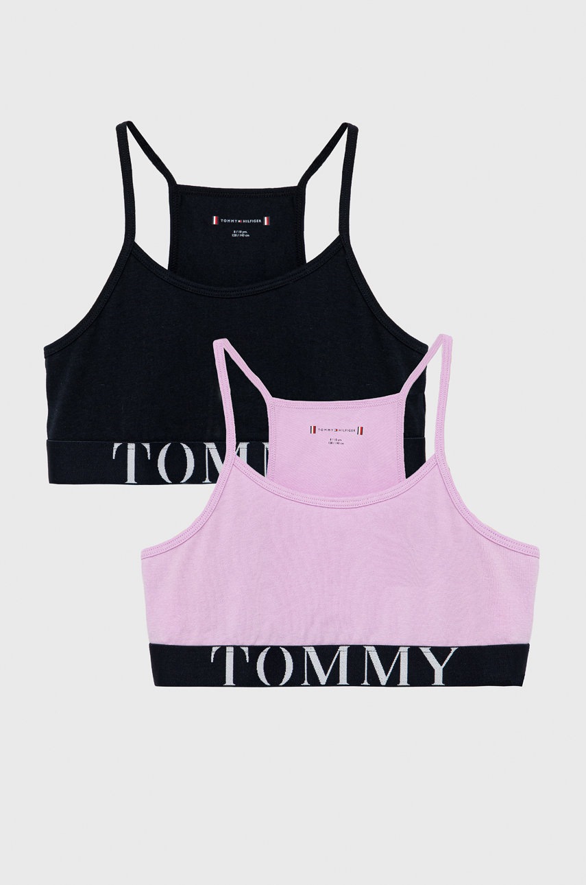 

Детски сутиен Tommy Hilfiger в розово, Розов