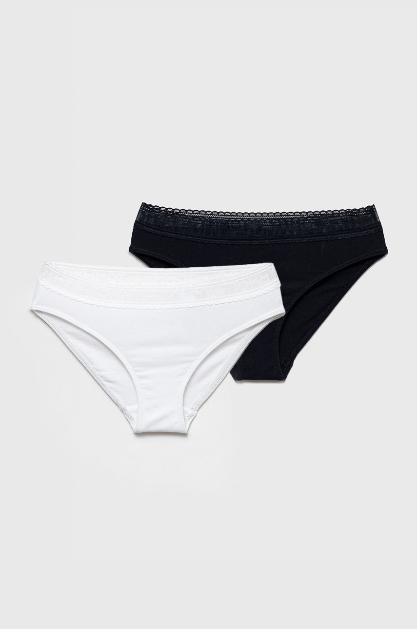 detske-kalhotky-tommy-hilfiger-2-pak-bila-barva