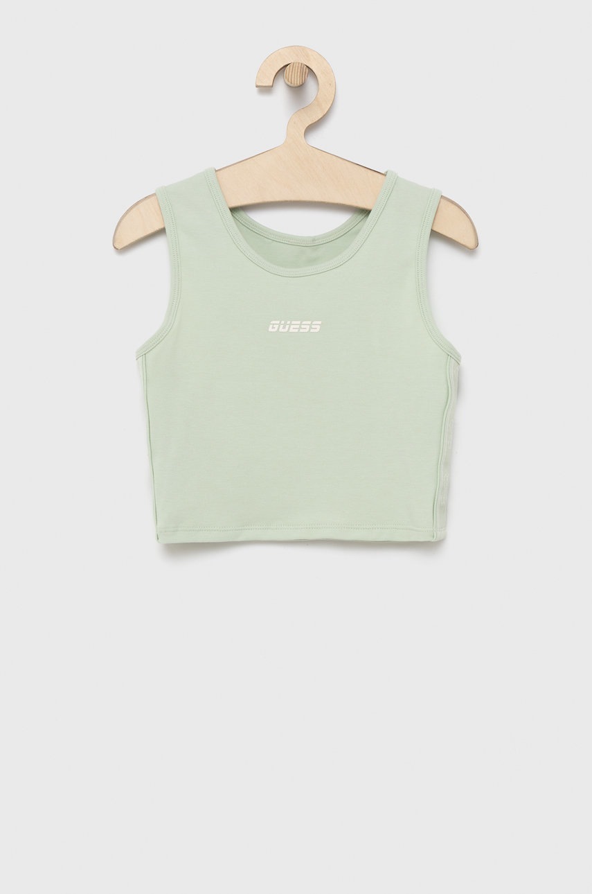 

Детский топ Guess цвет зелёный
