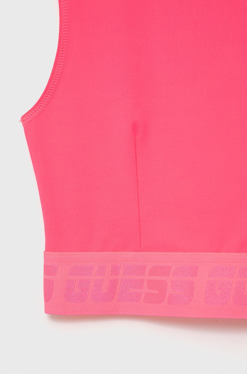 Топ Guess цвет фиолетовый Топ Guess цвет фиолетовый