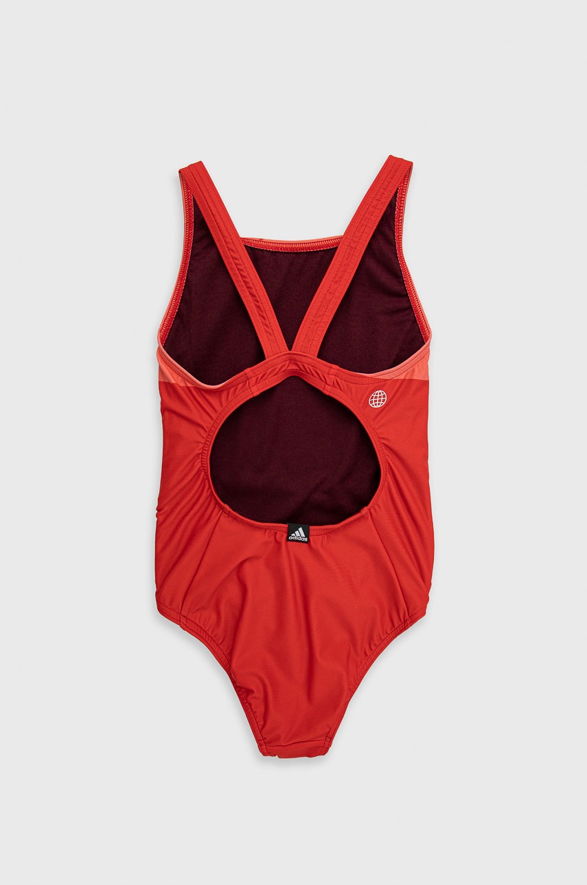 

Детский купальник adidas Performance HC9647 цвет красный