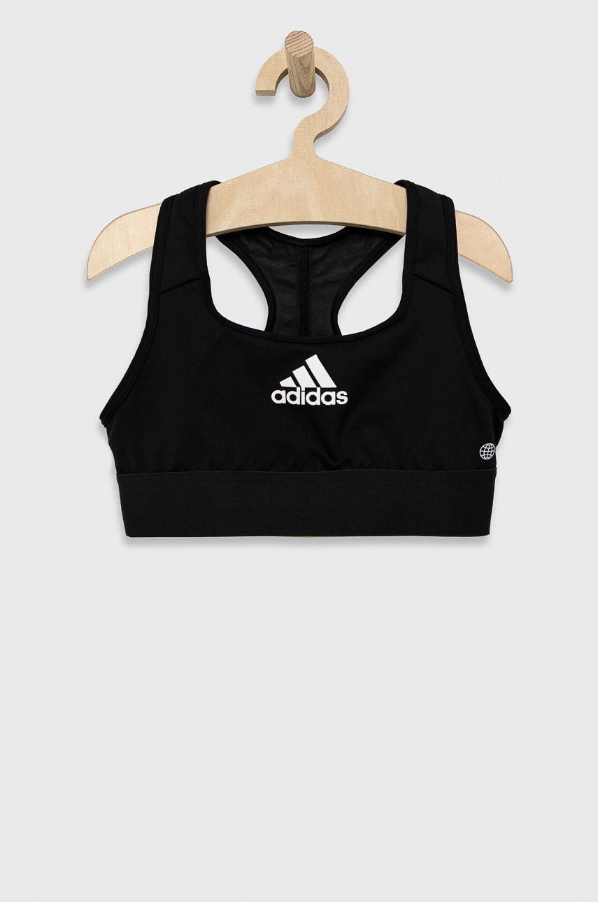 Adidas performance sutien sport fete culoarea negru