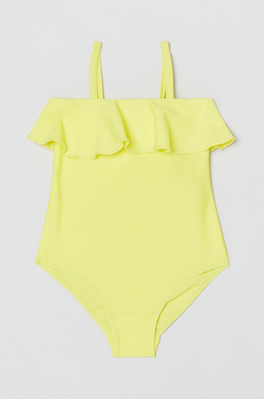 OVS costum de baie dintr-o bucată pentru copii culoarea galben