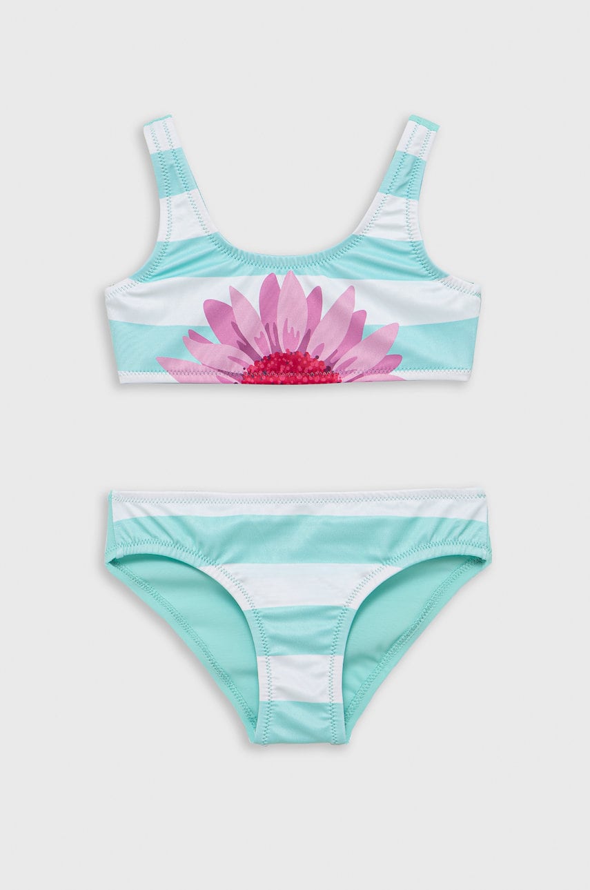 United Colors Of Benetton costum de baie copii culoarea turcoaz