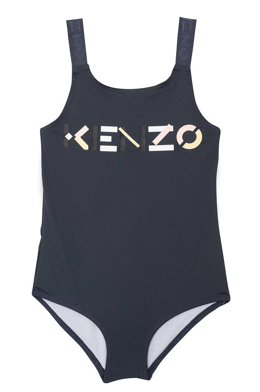 Kenzo Kids costum de baie copii culoarea gri