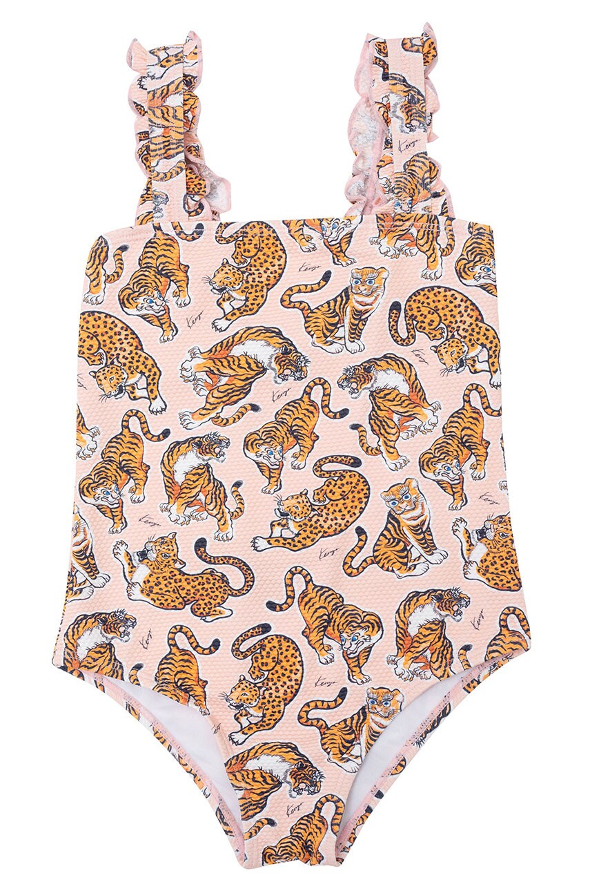 

Детски бански костюм Kenzo Kids в розово, Розов