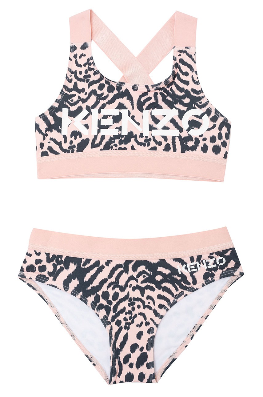 

Детски бански костюм Kenzo Kids в розово, Розов