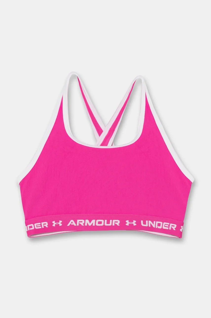 

Детски спортен сутиен Under Armour в розово, Розов