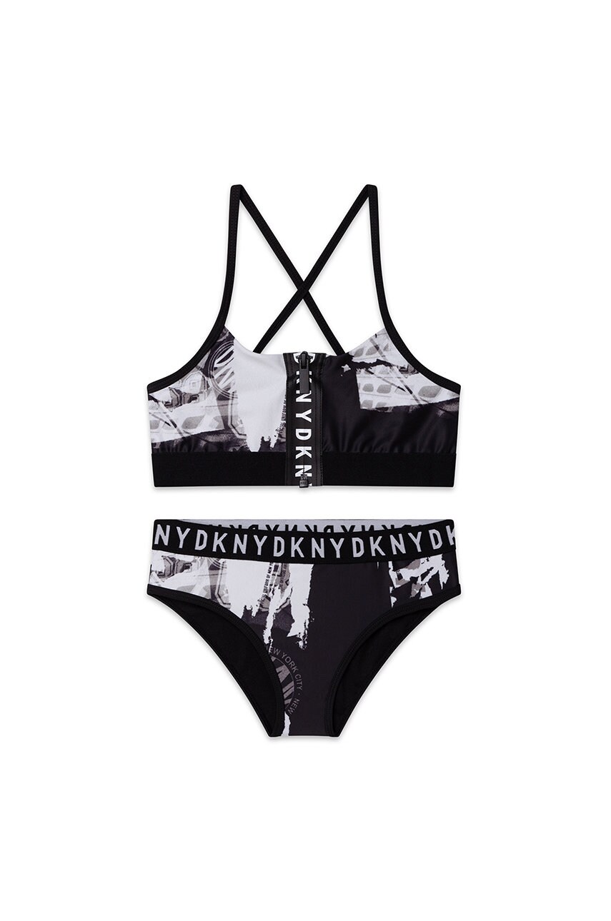 Dkny costum de baie copii culoarea alb