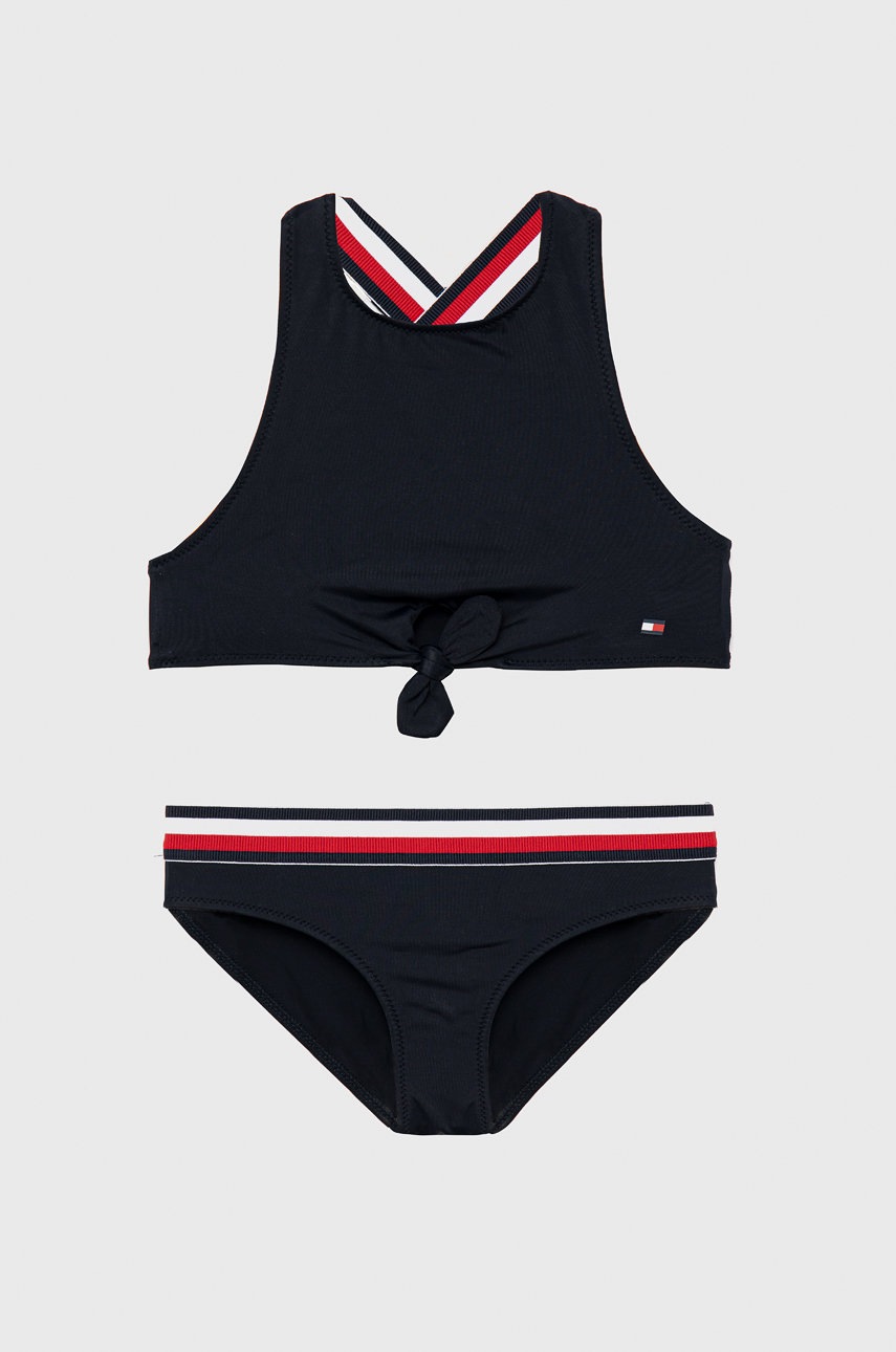 

Детски бански костюм Tommy Hilfiger в тъмносиньо, Тъмносин