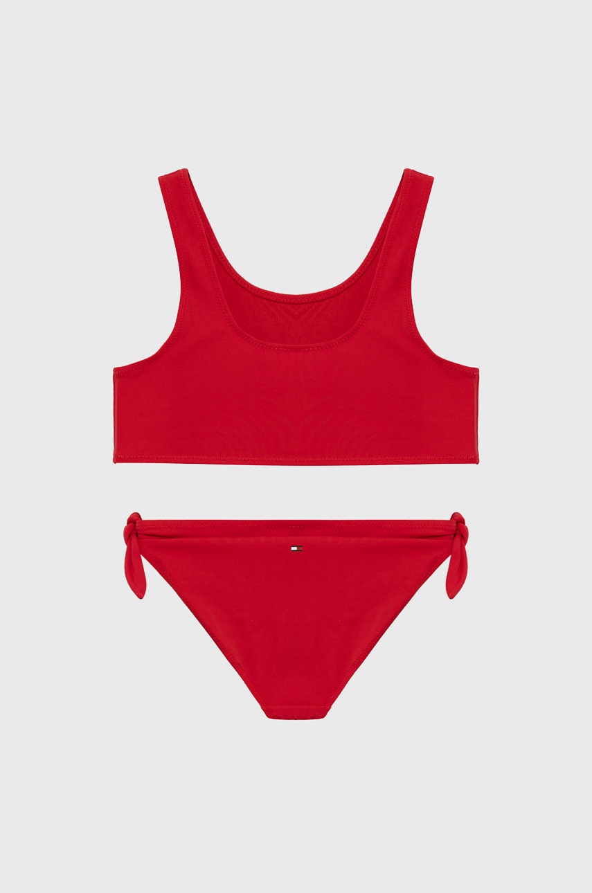 

Дитячий купальник Tommy Hilfiger колір червоний